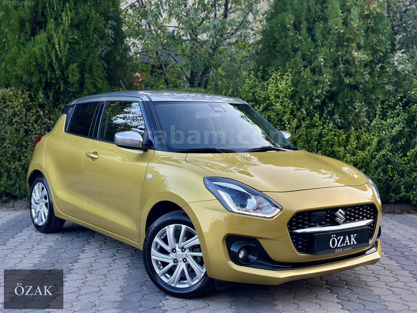 Galeriden Suzuki Swift 1.2 Hibrit GL Techno 2022 Model Kütahya 26.000 km Sarı 3