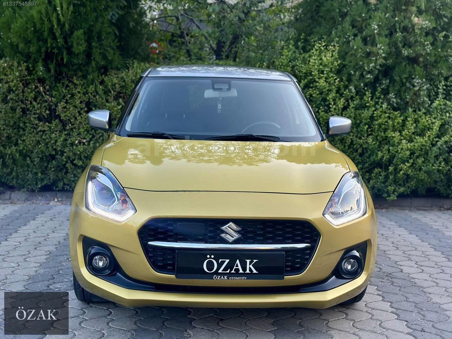Galeriden Suzuki Swift 1.2 Hibrit GL Techno 2022 Model Kütahya 26.000 km Sarı 2