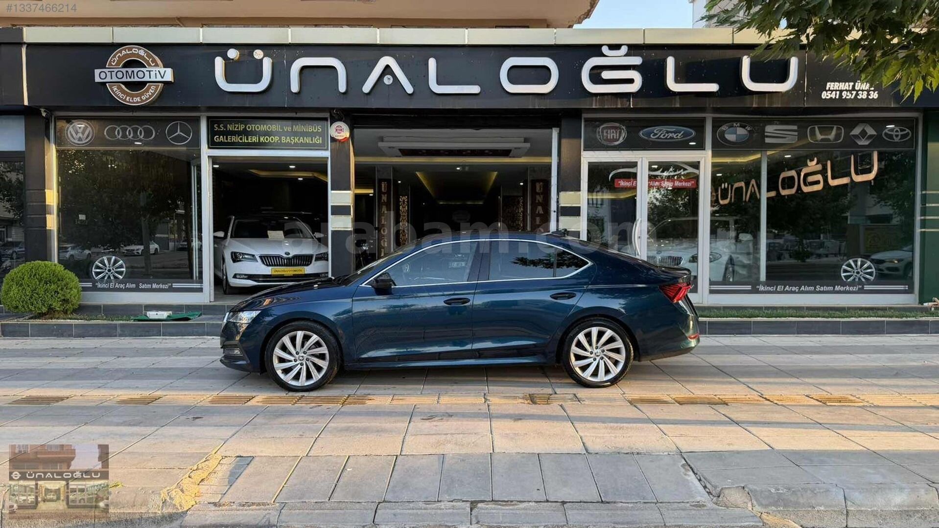 Galeriden Skoda Octavia 1.5 e-Tec Prestige 2020 Model Gaziantep 117.000 km Mavi 5