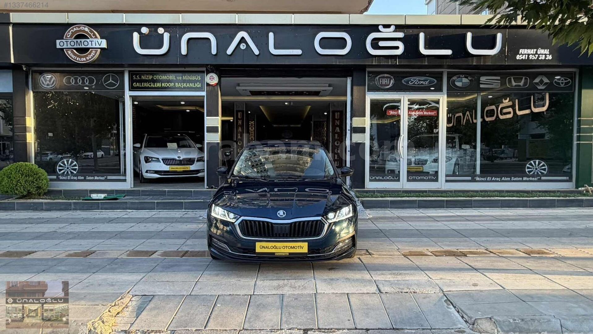 Galeriden Skoda Octavia 1.5 e-Tec Prestige 2020 Model Gaziantep 117.000 km Mavi 3