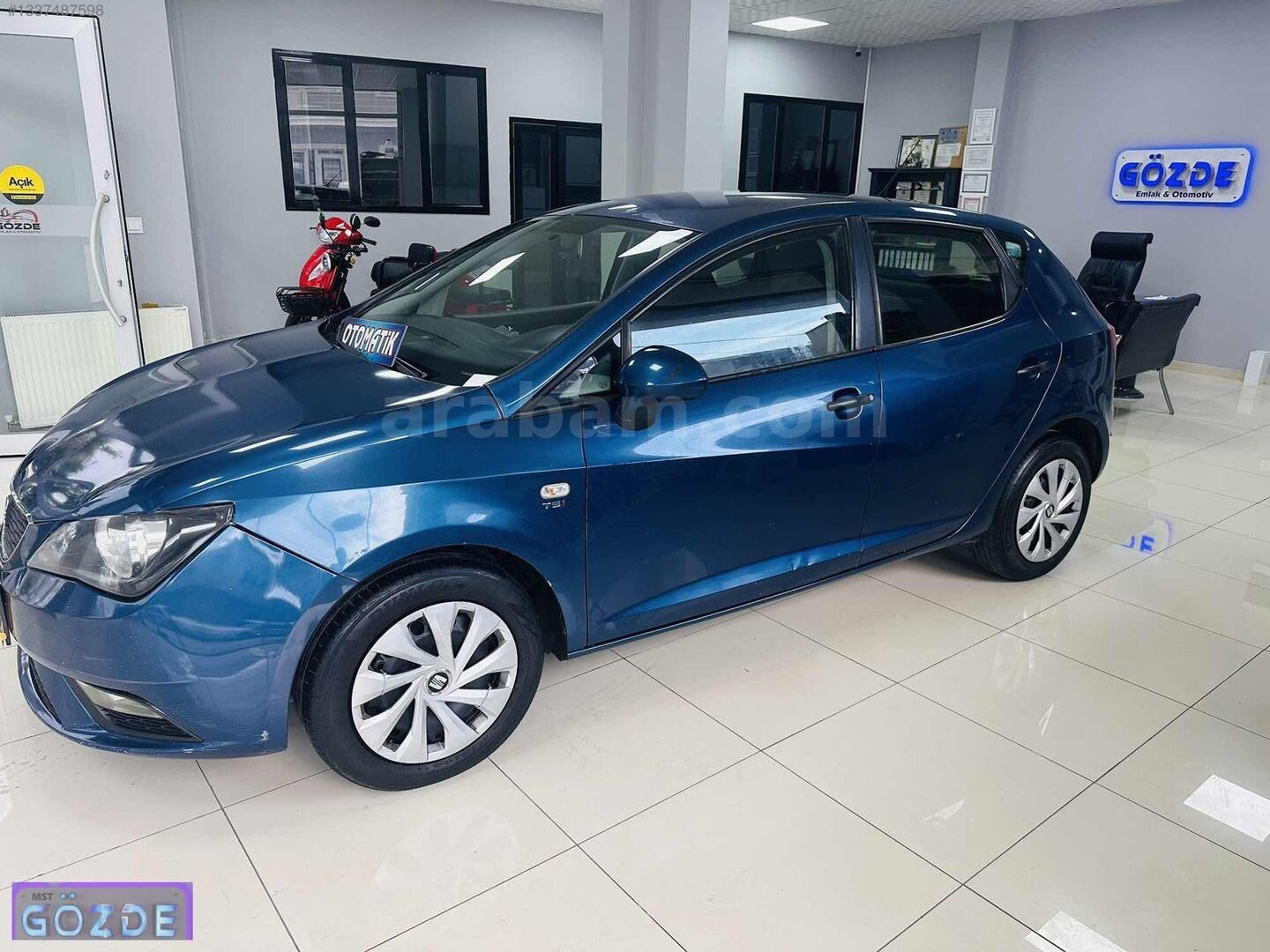 Galeriden Seat Ibiza 1.2 TSI Reference 2013 Model Isparta 199.000 km Lacivert 2