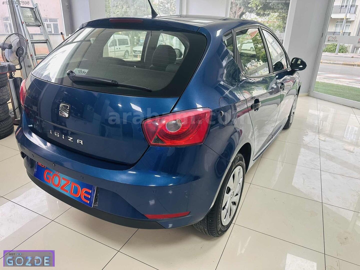 Galeriden Seat Ibiza 1.2 TSI Reference 2013 Model Isparta 199.000 km Lacivert 6