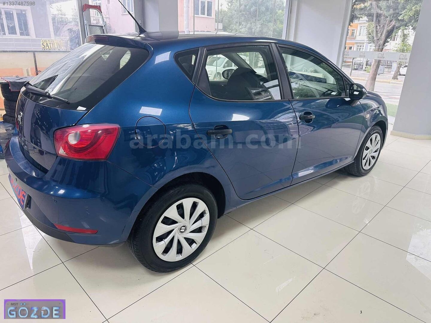 Galeriden Seat Ibiza 1.2 TSI Reference 2013 Model Isparta 199.000 km Lacivert 7