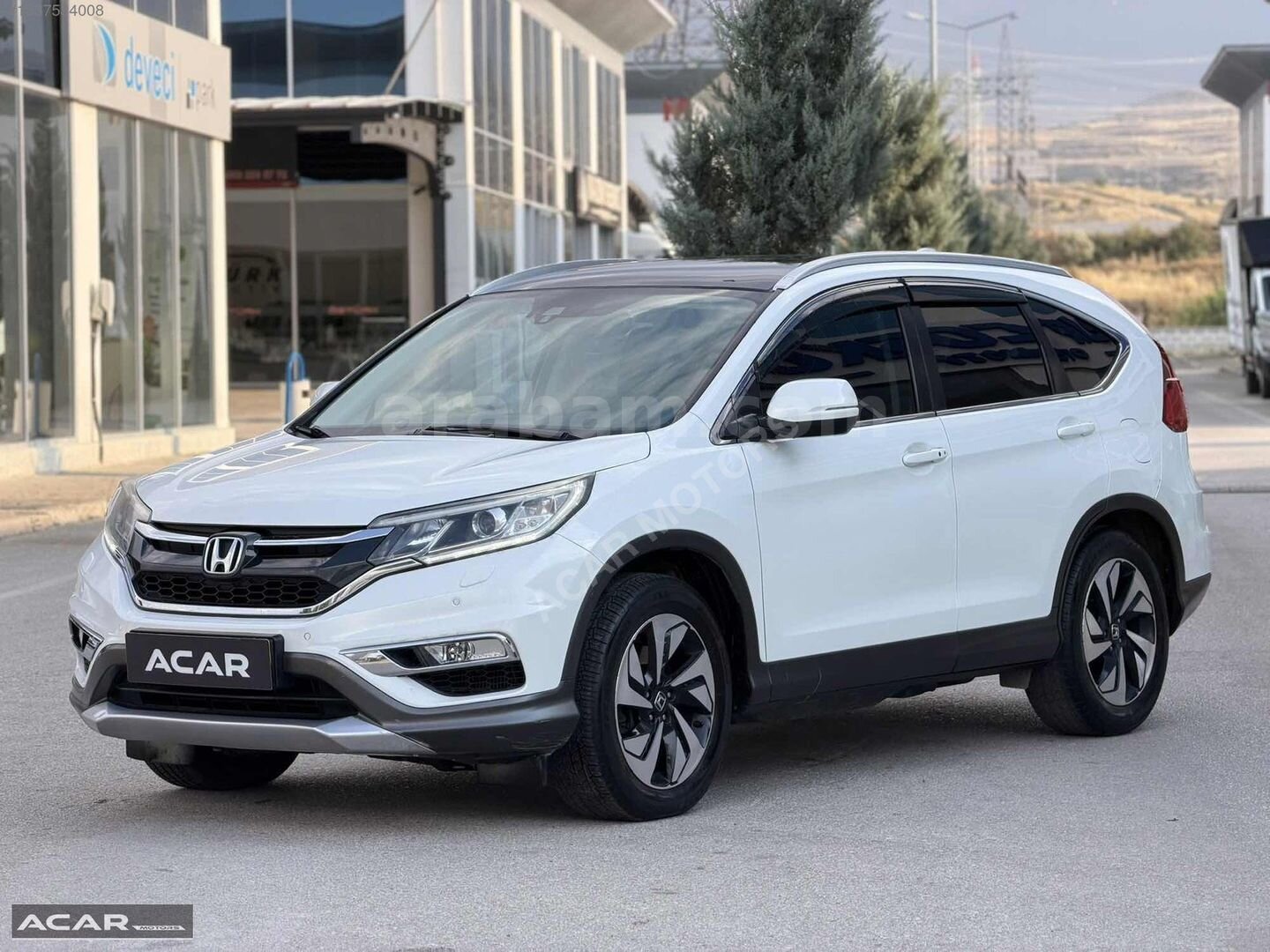 HONDA CR-V 4x4 Executive CAM TAVAN K.ISITMA G. GÖRÜŞ DERİ KOLTUK 4