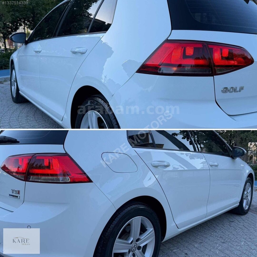 Galeriden Volkswagen Golf 1.4 TSi Comfortline 2015 Model İstanbul 90.000 km Beyaz 5