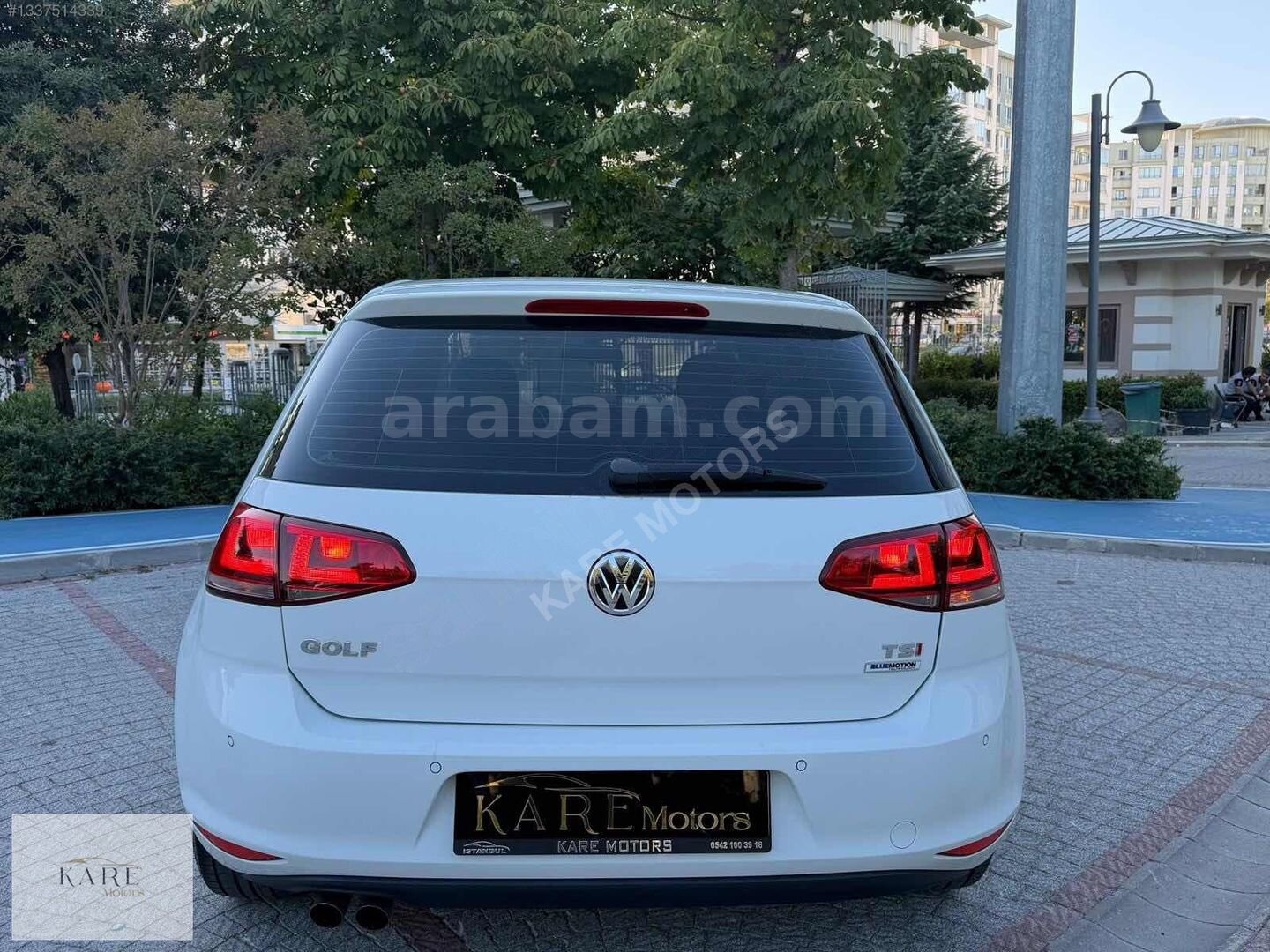 Galeriden Volkswagen Golf 1.4 TSi Comfortline 2015 Model İstanbul 90.000 km Beyaz 7