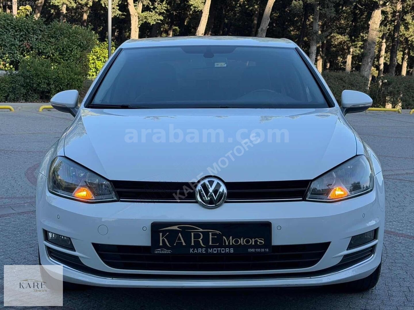 Galeriden Volkswagen Golf 1.4 TSi Comfortline 2015 Model İstanbul 90.000 km Beyaz 6