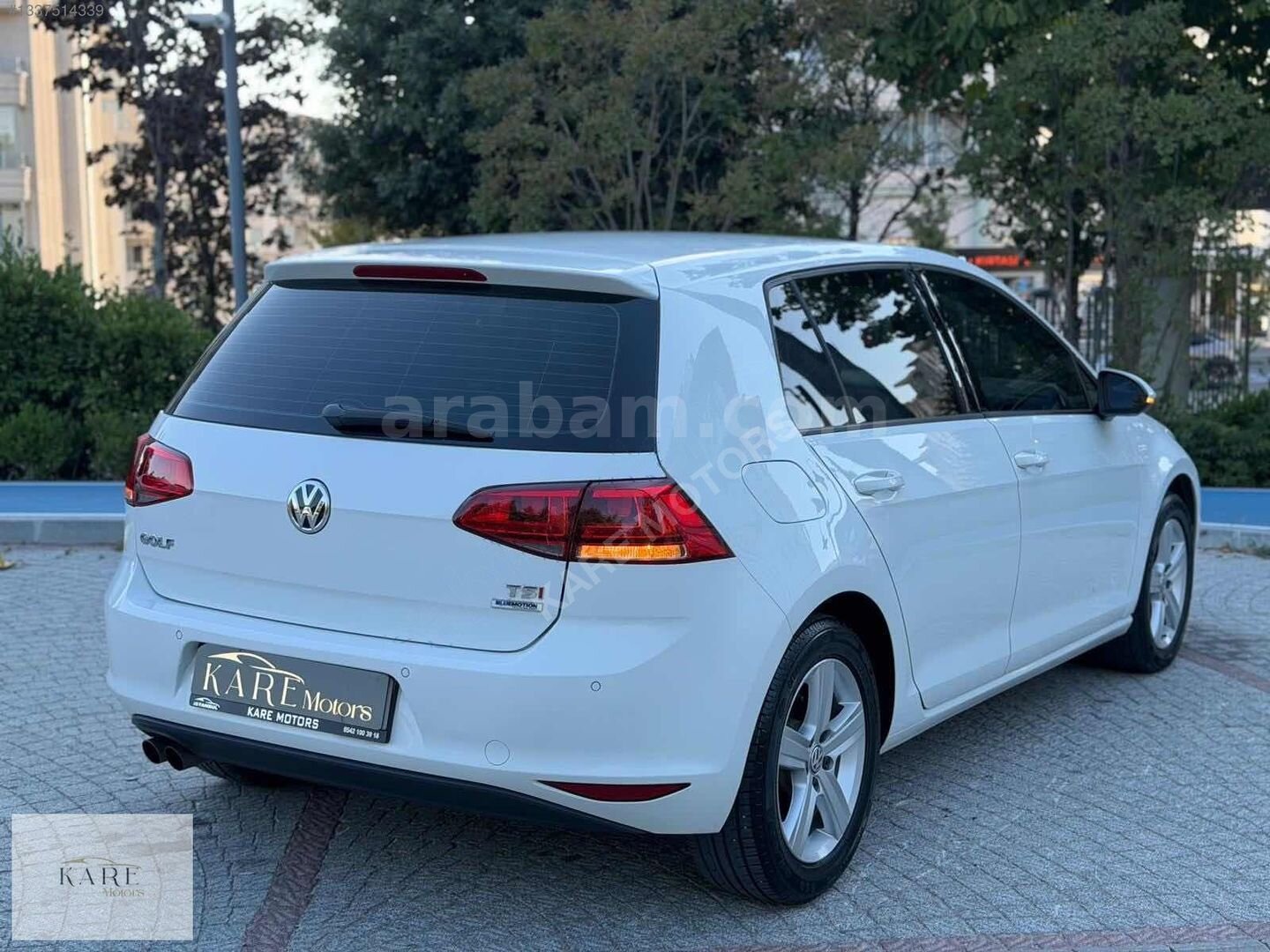 Galeriden Volkswagen Golf 1.4 TSi Comfortline 2015 Model İstanbul 90.000 km Beyaz 2