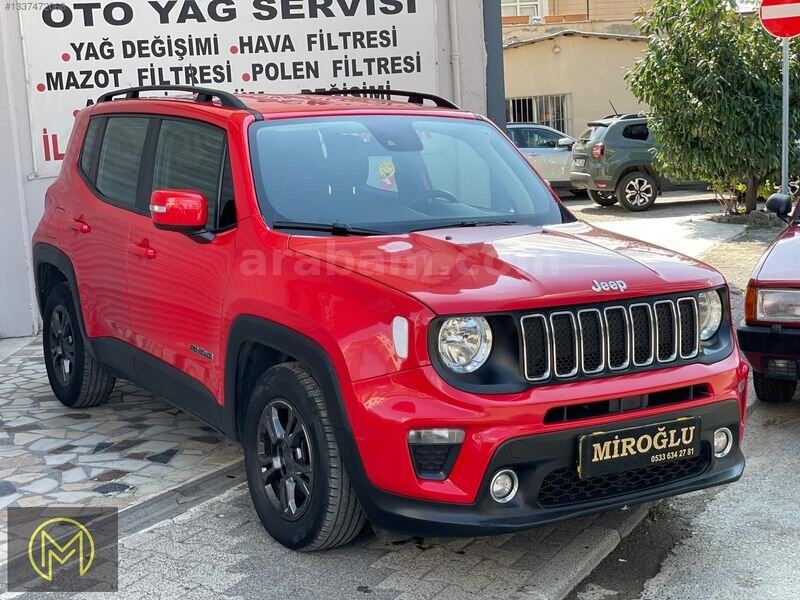 410.000 TL PEŞİNATLA ELDEN SENETLİ JEEP RENEGADE