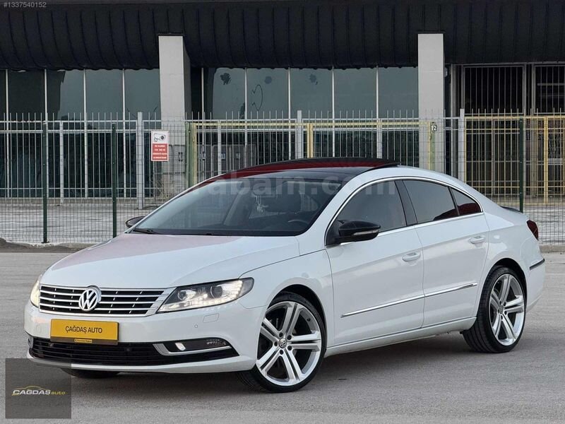 Galeriden Volkswagen VW CC 1.4 TSi Exclusive 2015 Model Çorum 209.000 km Beyaz