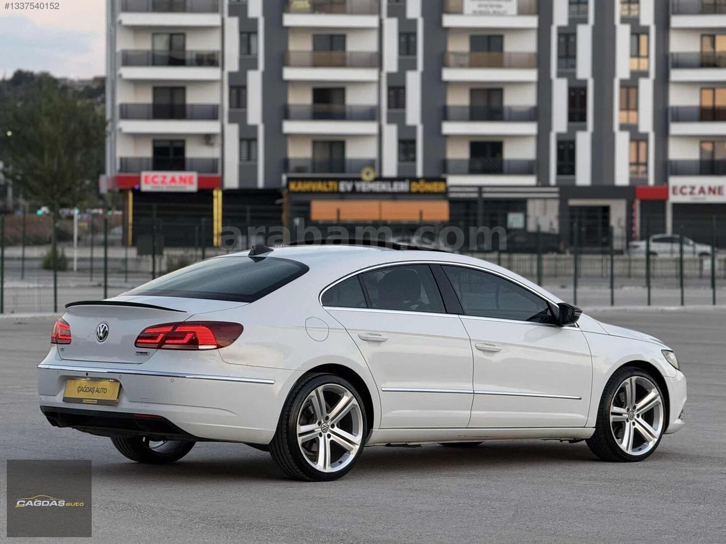 Galeriden Volkswagen VW CC 1.4 TSi Exclusive 2015 Model Çorum 209.000 km Beyaz 7