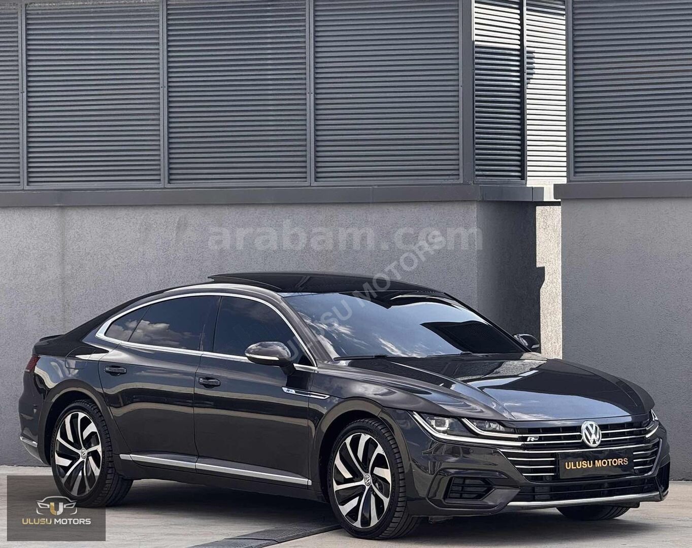 Galeriden Volkswagen Arteon 1.5 TSI R Line 2017 Model Ankara 190.000 km Siyah 2