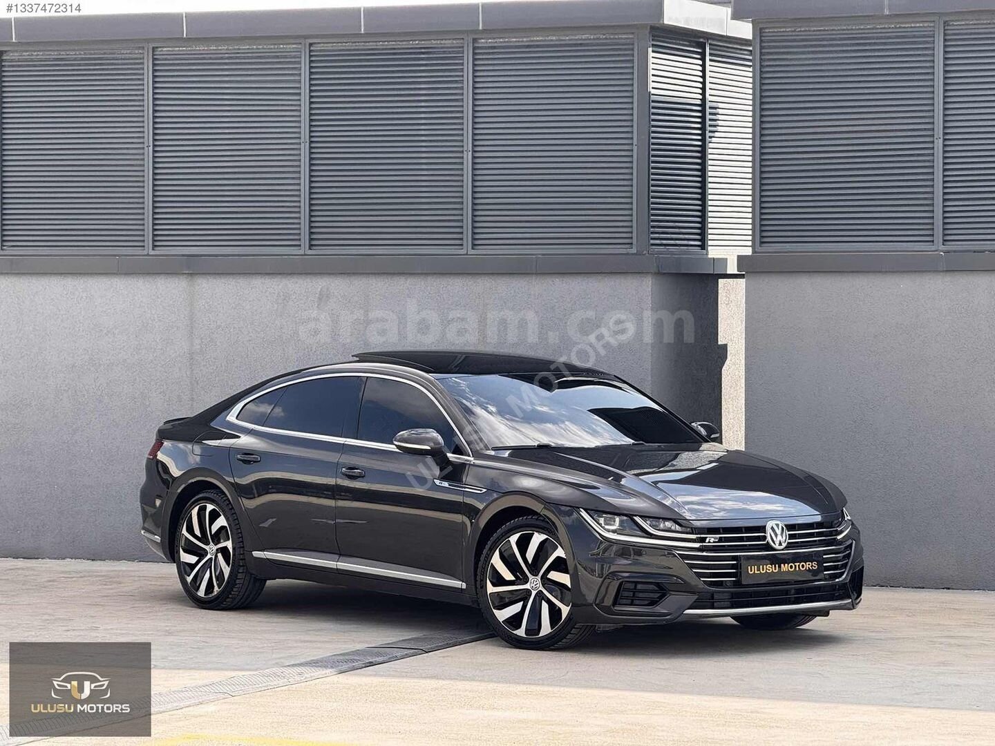 Galeriden Volkswagen Arteon 1.5 TSI R Line 2017 Model Ankara 190.000 km Siyah 1