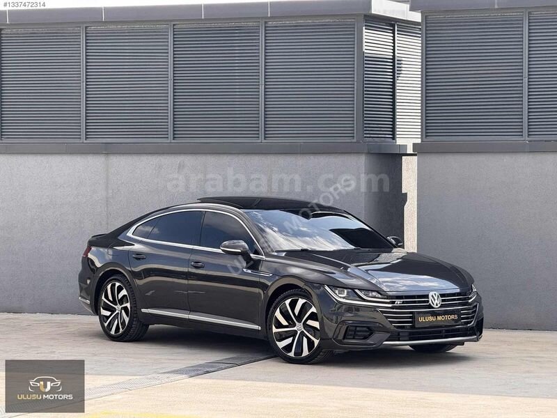Galeriden Volkswagen Arteon 1.5 TSI R Line 2017 Model Ankara 190.000 km Siyah