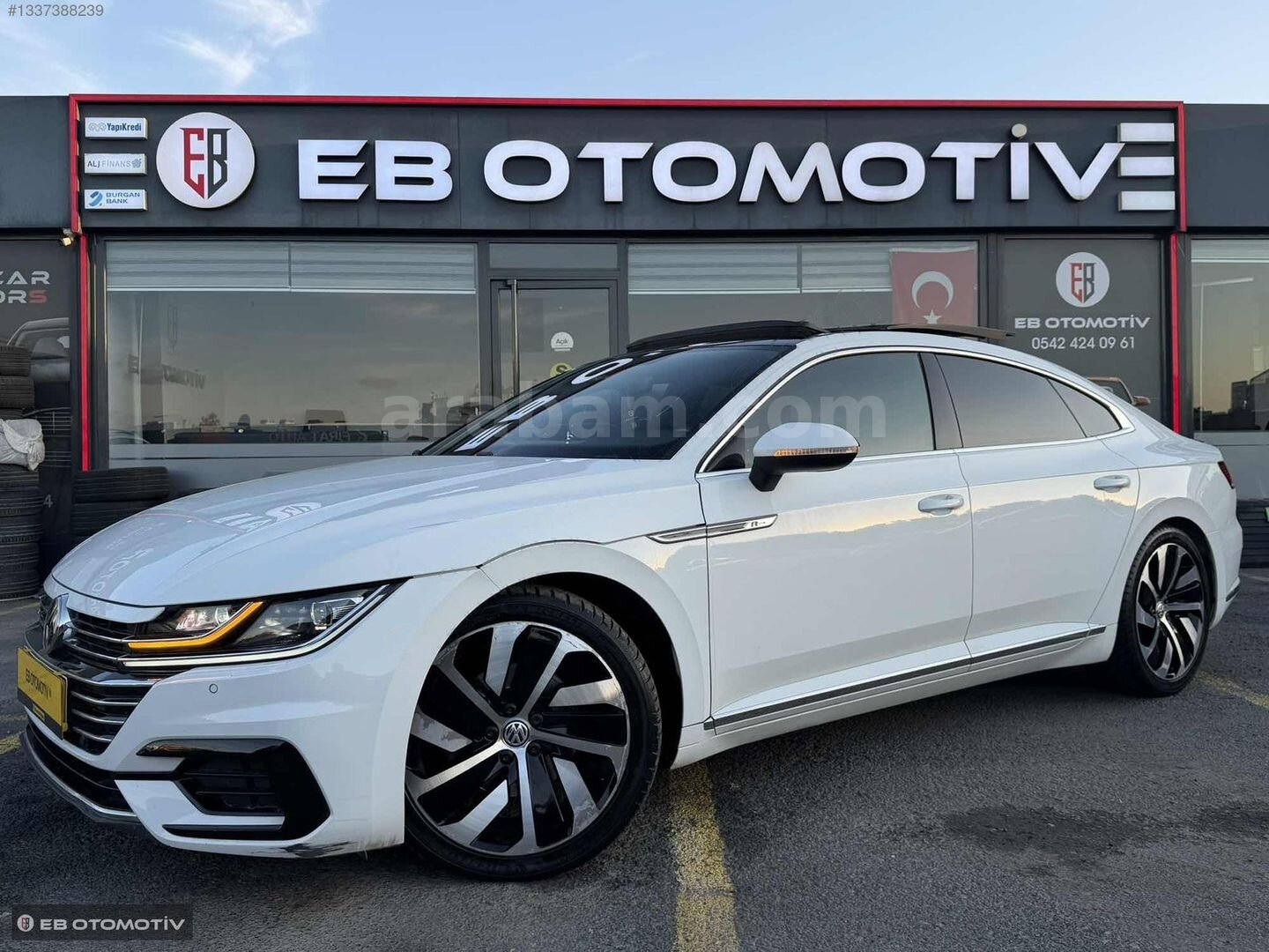 Galeriden Volkswagen Arteon 1.5 TSI R Line 2018 Model İstanbul 92.000 km Beyaz 5