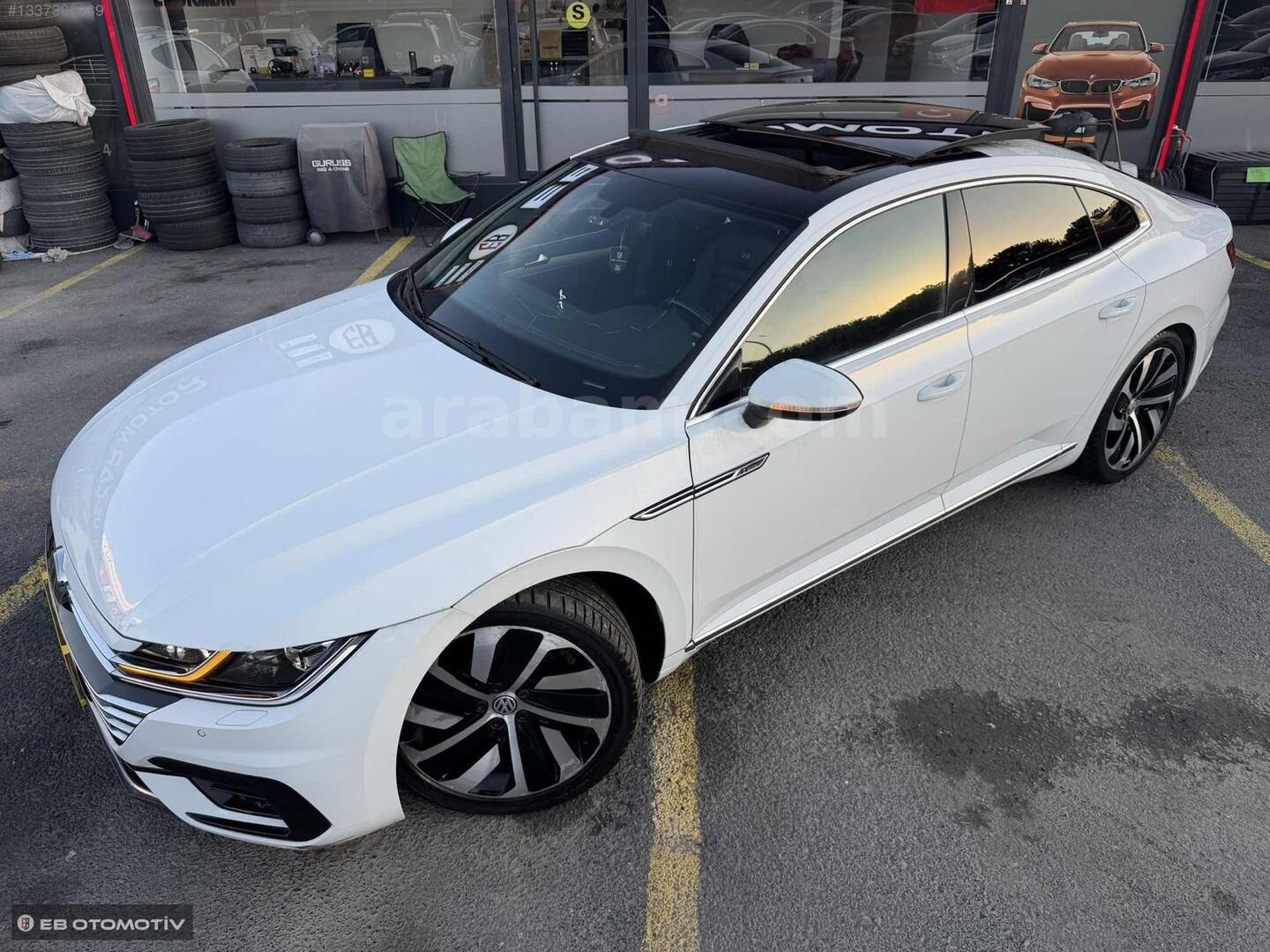 Galeriden Volkswagen Arteon 1.5 TSI R Line 2018 Model İstanbul 92.000 km Beyaz 6