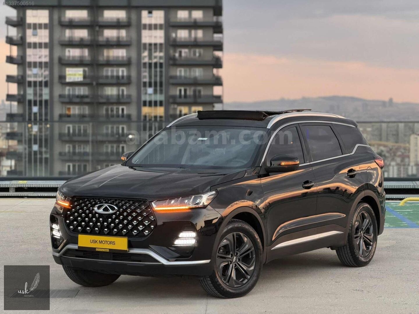 Galeriden Chery Tiggo 7 Pro 1.6 TGDI Luxury 2023 Model Ankara 23.000 km Siyah 2