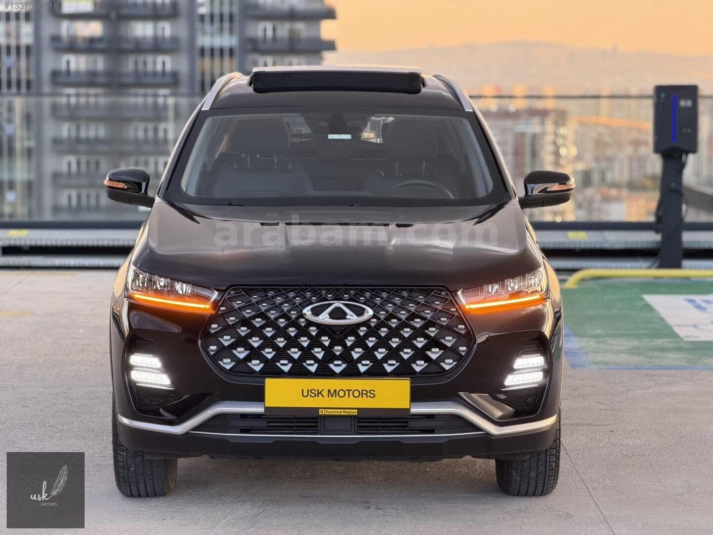 Galeriden Chery Tiggo 7 Pro 1.6 TGDI Luxury 2023 Model Ankara 23.000 km Siyah 3