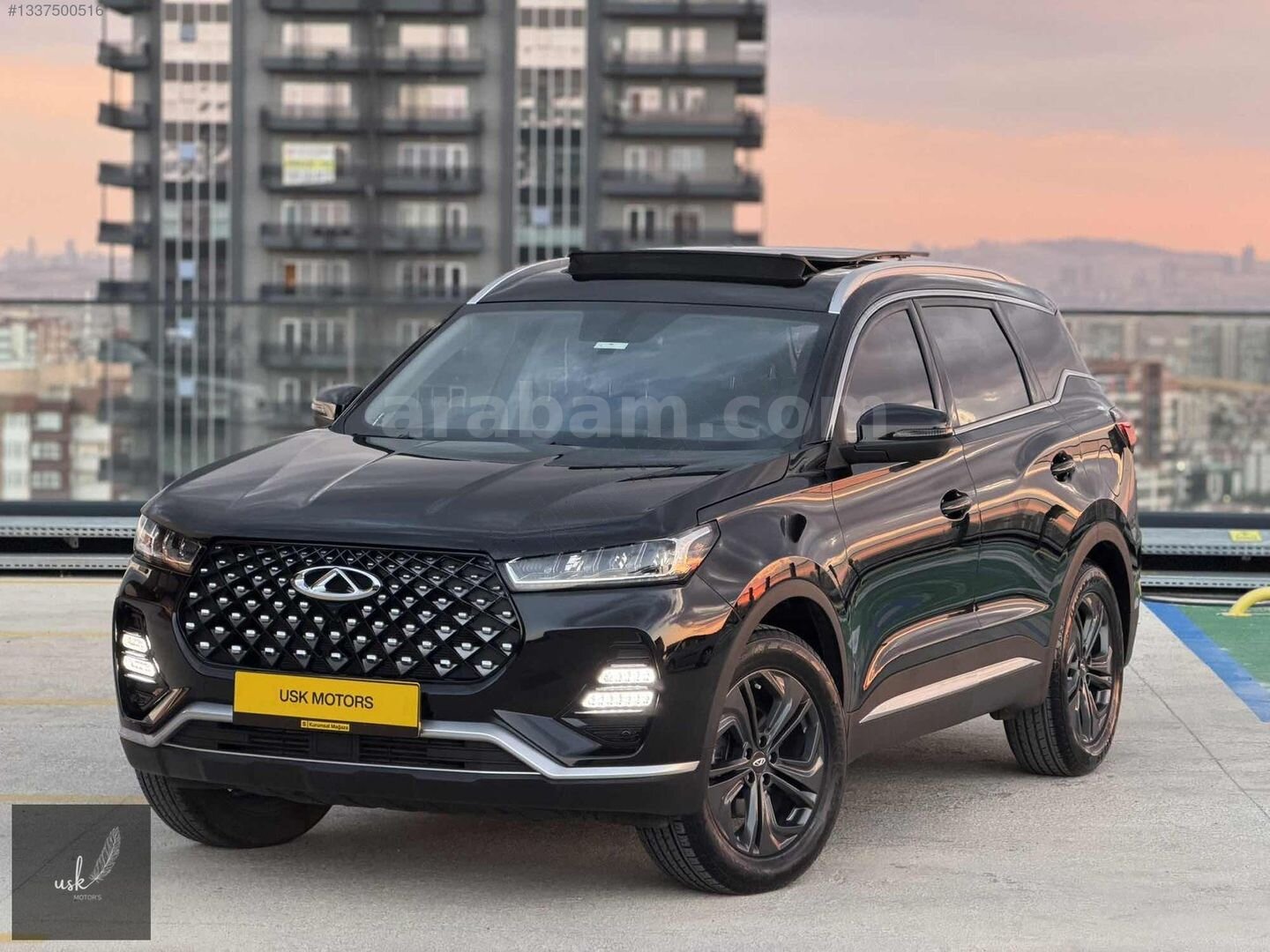 Galeriden Chery Tiggo 7 Pro 1.6 TGDI Luxury 2023 Model Ankara 23.000 km Siyah 1