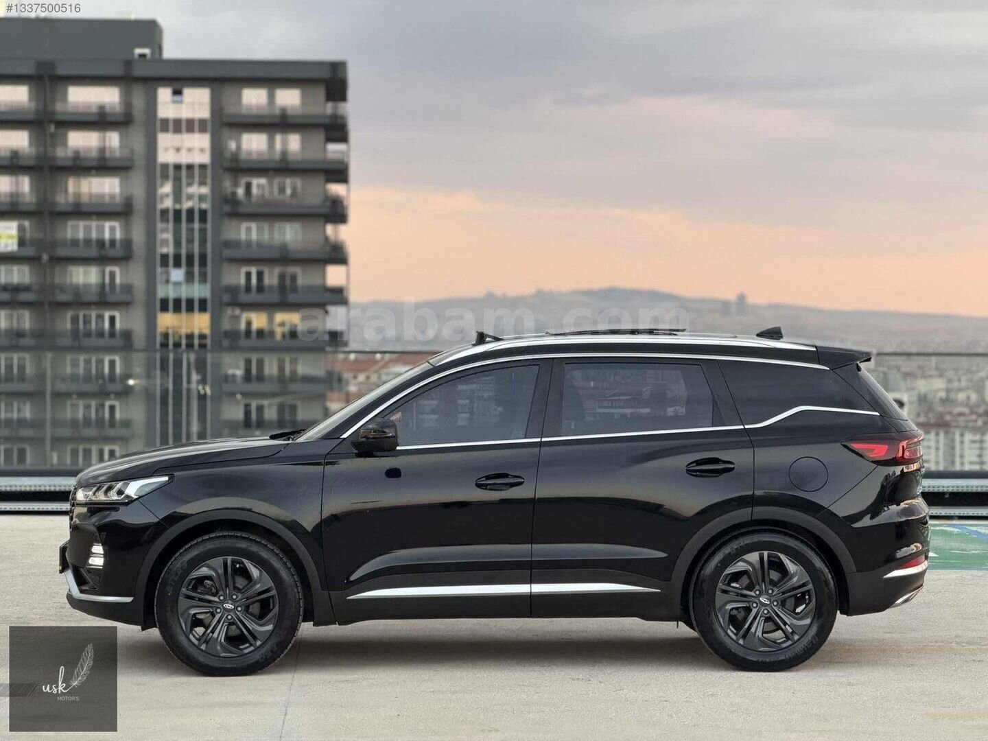 Galeriden Chery Tiggo 7 Pro 1.6 TGDI Luxury 2023 Model Ankara 23.000 km Siyah 7