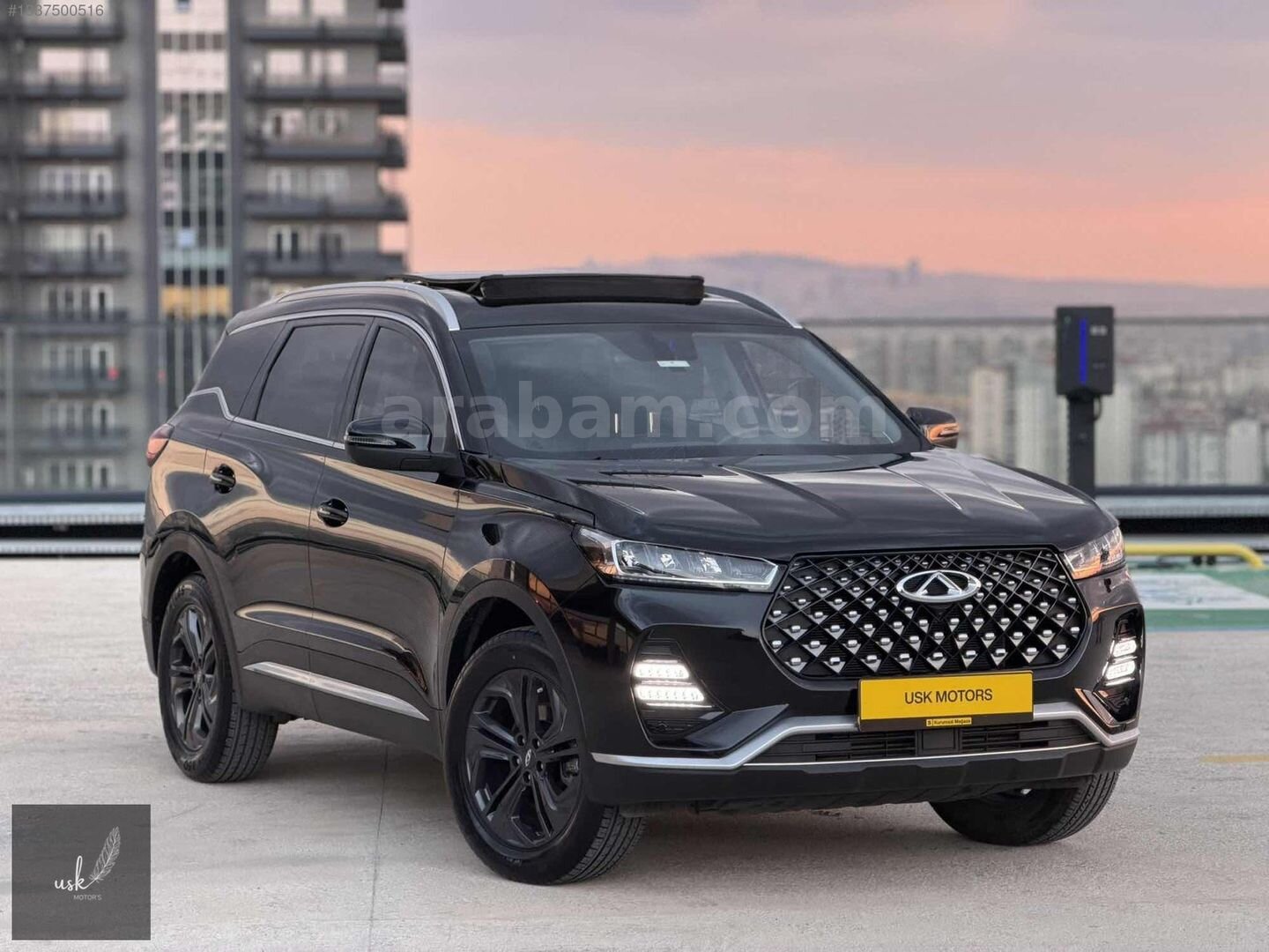 Galeriden Chery Tiggo 7 Pro 1.6 TGDI Luxury 2023 Model Ankara 23.000 km Siyah 5