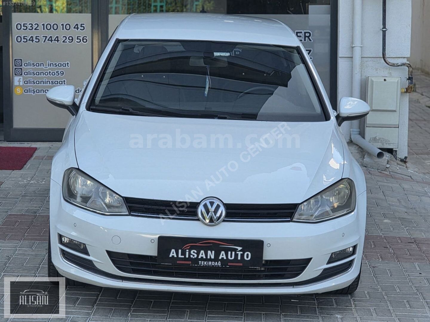 Galeriden Volkswagen Golf 1.2 TSi Comfortline 2016 Model Tekirdağ 204.000 km Beyaz 1