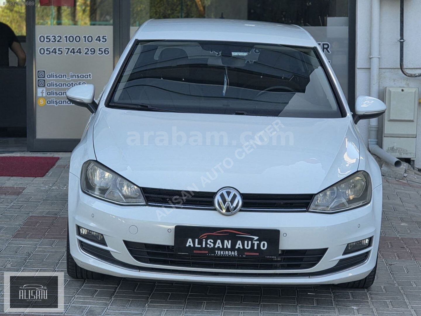 Galeriden Volkswagen Golf 1.2 TSi Comfortline 2016 Model Tekirdağ 204.000 km Beyaz 2