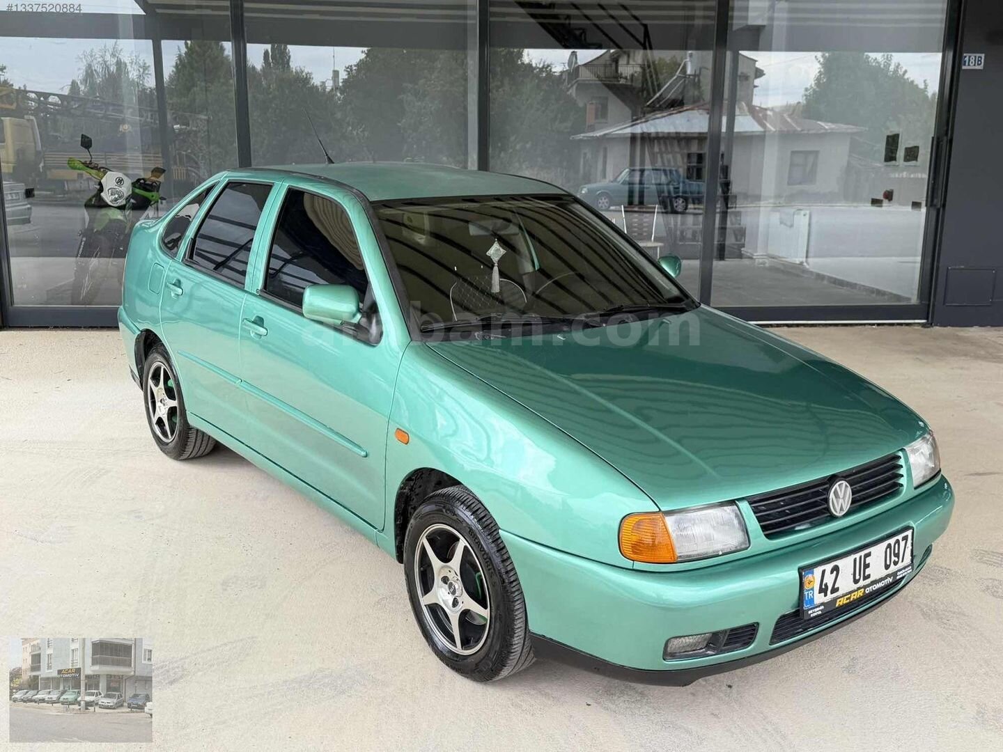 Galeriden Volkswagen Polo 1.6 Classic 1997 Model Konya 330.000 km Yeşil 3