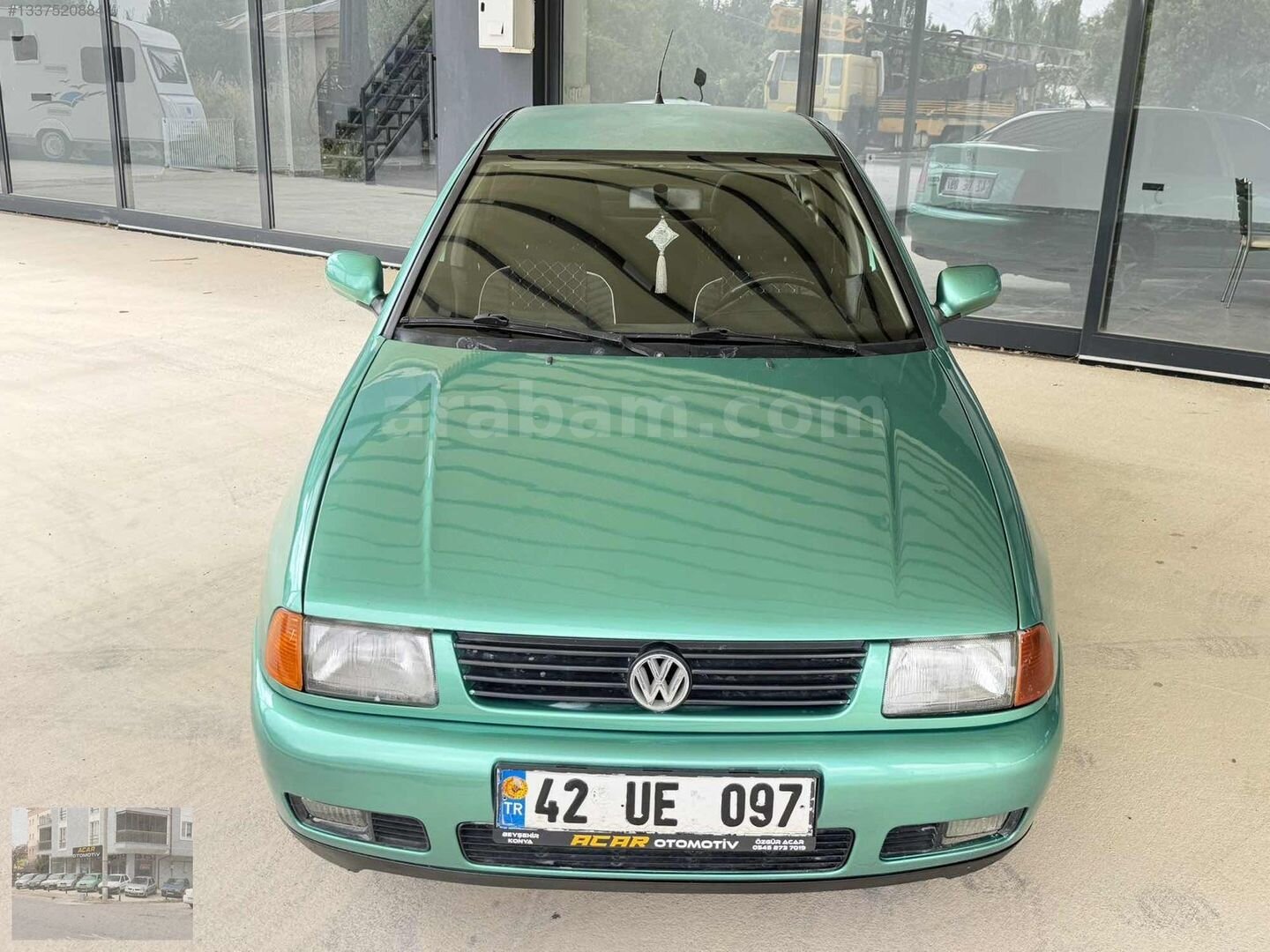 Galeriden Volkswagen Polo 1.6 Classic 1997 Model Konya 330.000 km Yeşil 2
