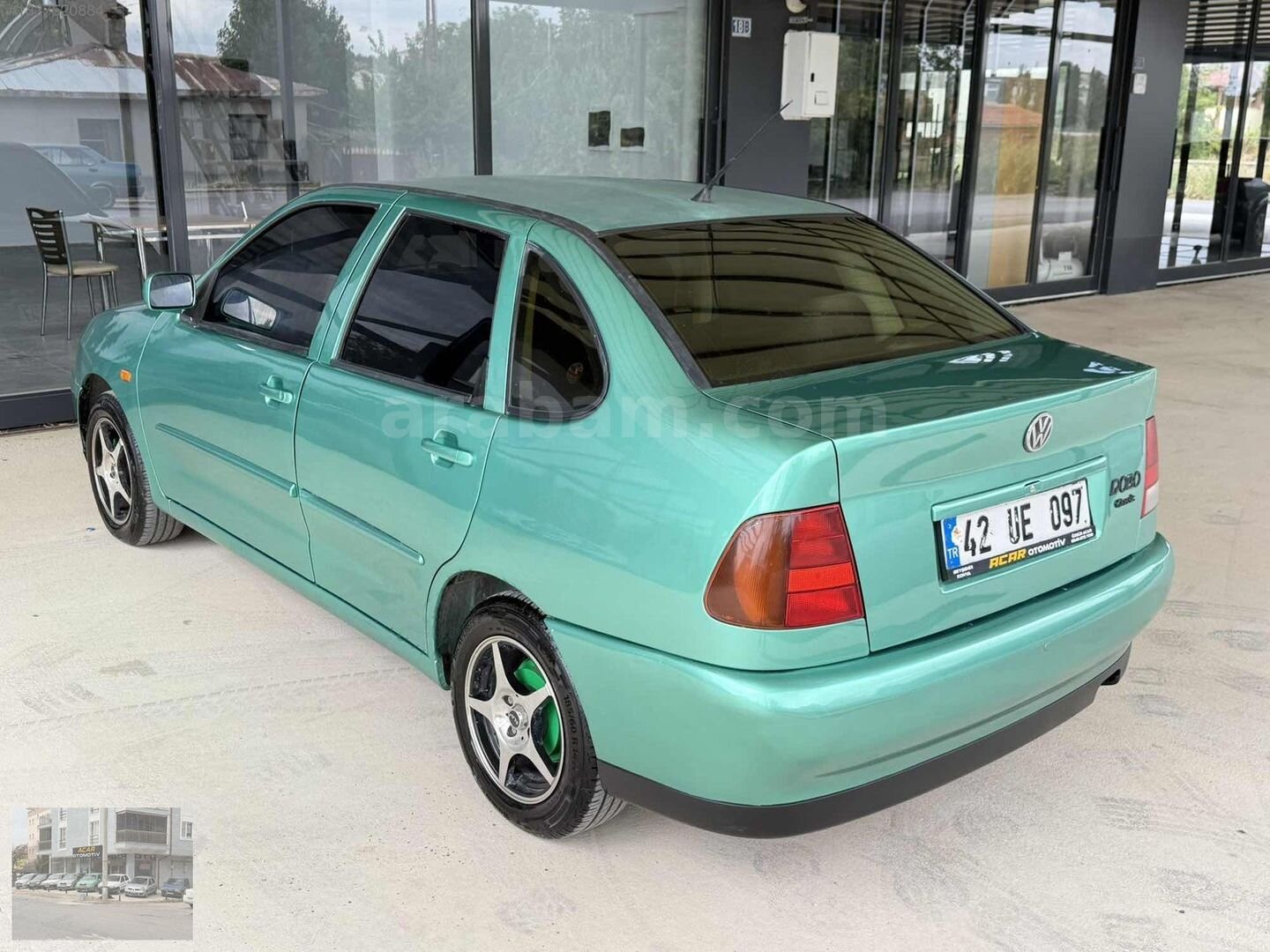 Galeriden Volkswagen Polo 1.6 Classic 1997 Model Konya 330.000 km Yeşil 4