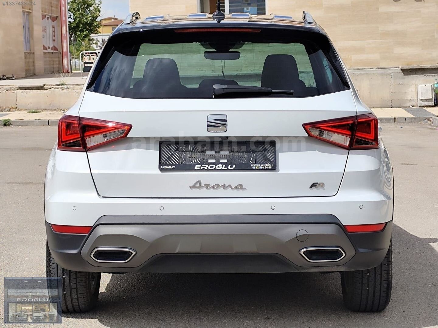 Galeriden Seat Arona 1.0 EcoTSI FR 2024 Model Aksaray 30.000 km Beyaz 2