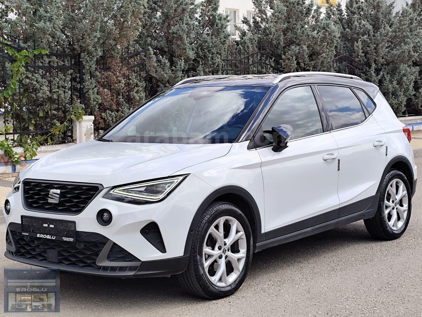 Galeriden Seat Arona 1.0 EcoTSI FR 2024 Model Aksaray 30.000 km Beyaz 6