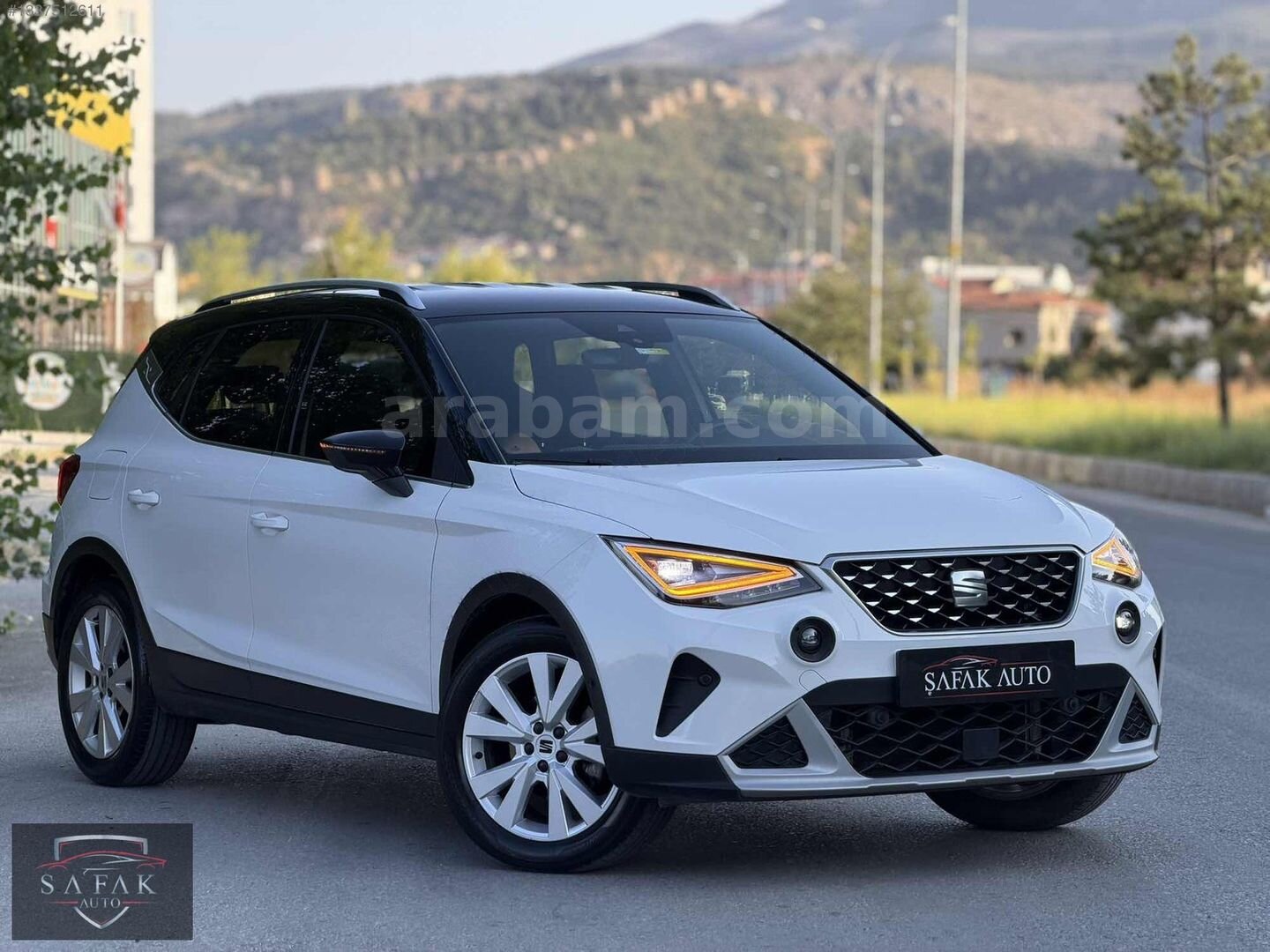 Galeriden Seat Arona 1.0 EcoTSI Xperience 2022 Model Kütahya 61.000 km Beyaz 4