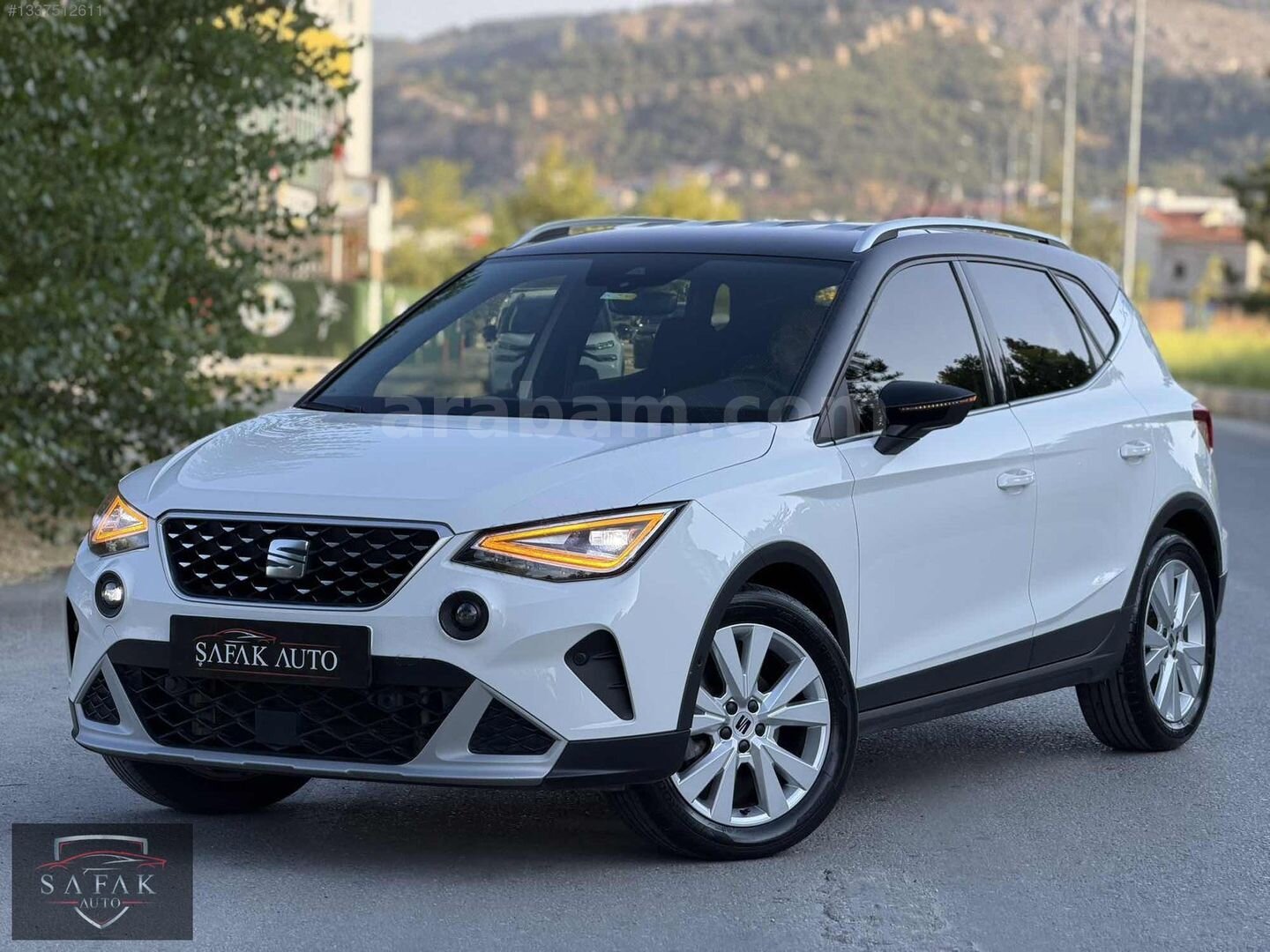 Galeriden Seat Arona 1.0 EcoTSI Xperience 2022 Model Kütahya 61.000 km Beyaz 1