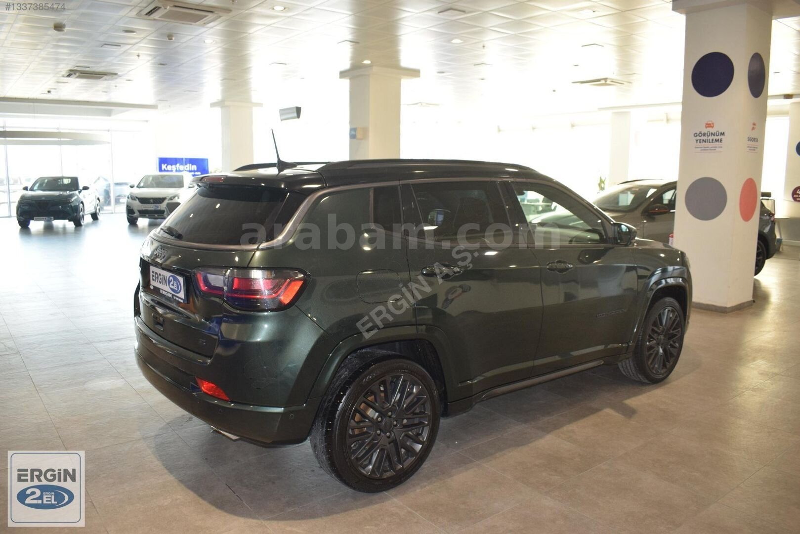 ERGİN A.Ş-2022 MODEL JEEP COMPASS 1.3 GSE S LİMİTED (KONSİNYE) 6