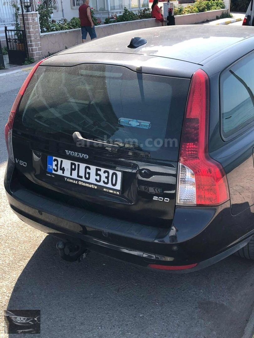 Galeriden Volvo V50 2.0 D Dynamic 2008 Model İstanbul 276.000 km Siyah 3
