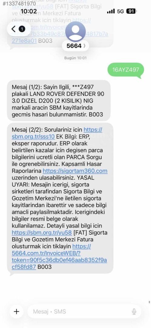 Galeriden Land Rover Defender 90 3.0 D 2022 Model Bursa 49.000 km Kahverengi 7