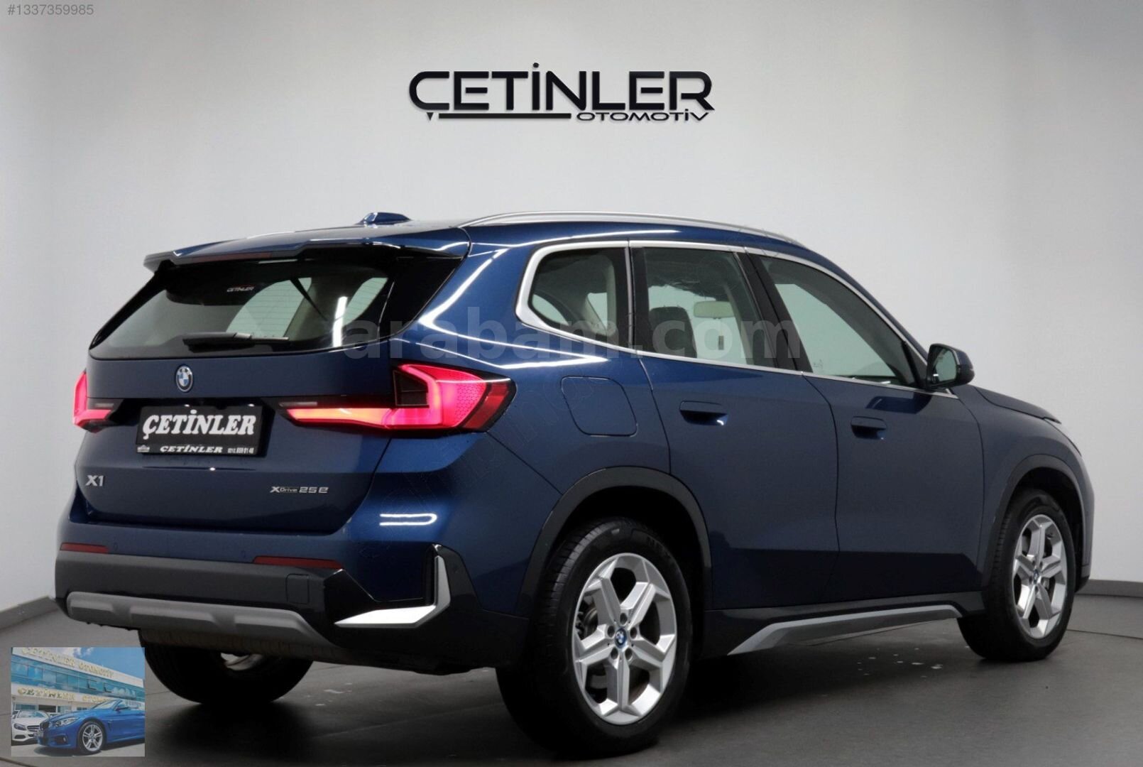 ÇETİNLER 2025 BMW X1 xDRİVE25e X LİNE PLUG-IN HYBRID %20FA 2