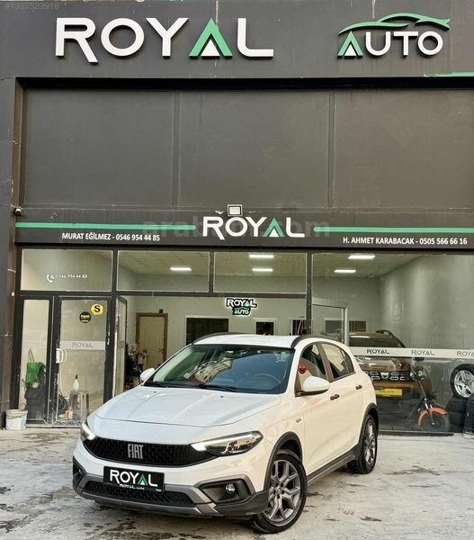 ROYAL AUTO'dan 2022 EGEA CROSS 1.4 95ps URBAN HATASIZ BOYASIZ