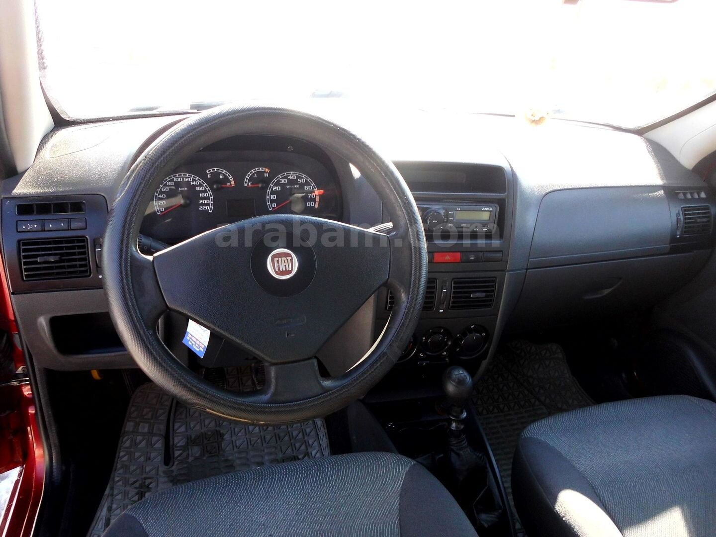 Galeriden Fiat Albea Sole 1.4 Fire Active 2008 Model Nevşehir 230.000 km Bordo 7