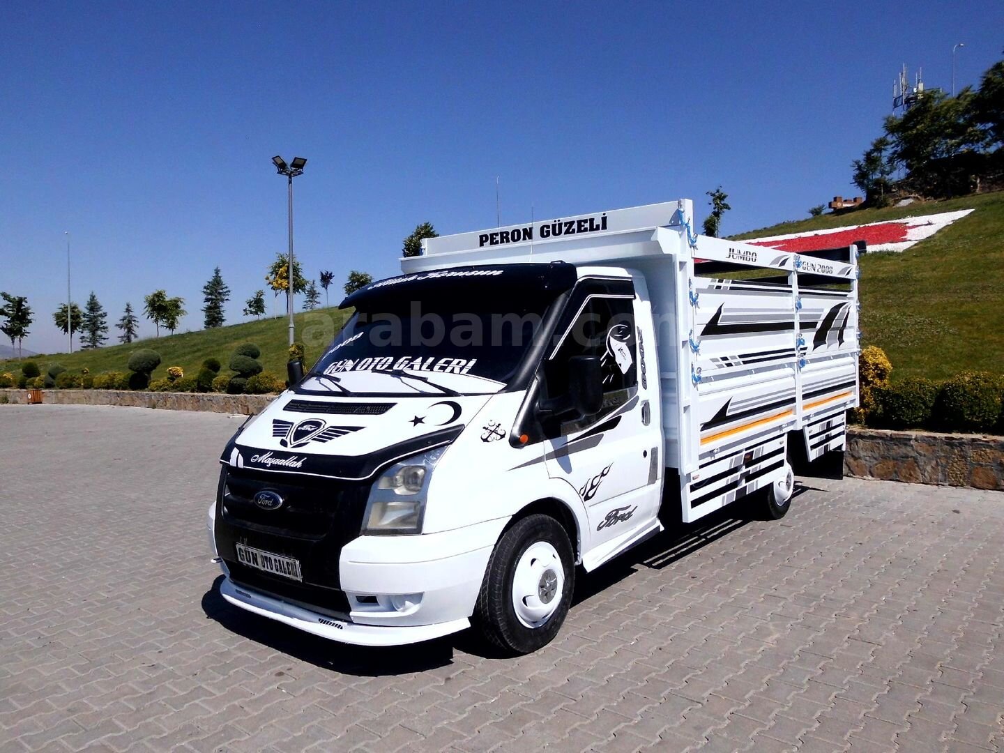 2008 FORD TRANSİT 350L TEK TEKER JUMBO KAMYONET RUHSATLI MASRAFSIZ