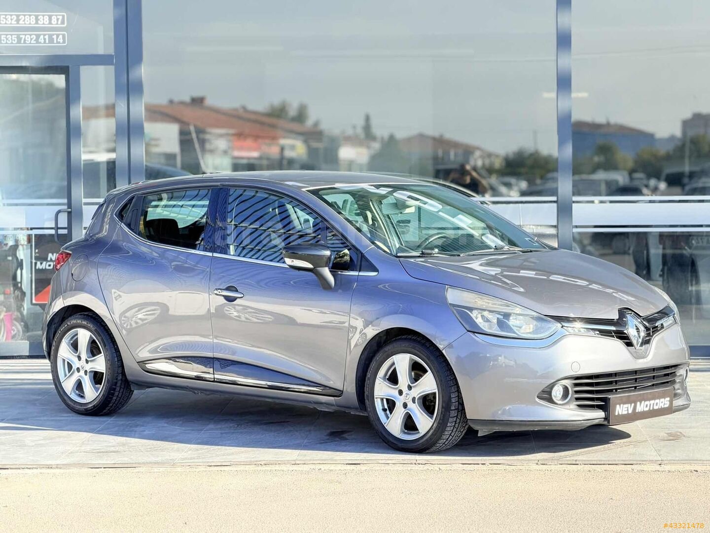 Galeriden Renault Clio 1.5 dCi Icon 2015 Model Aksaray 126.000 km Gri 7