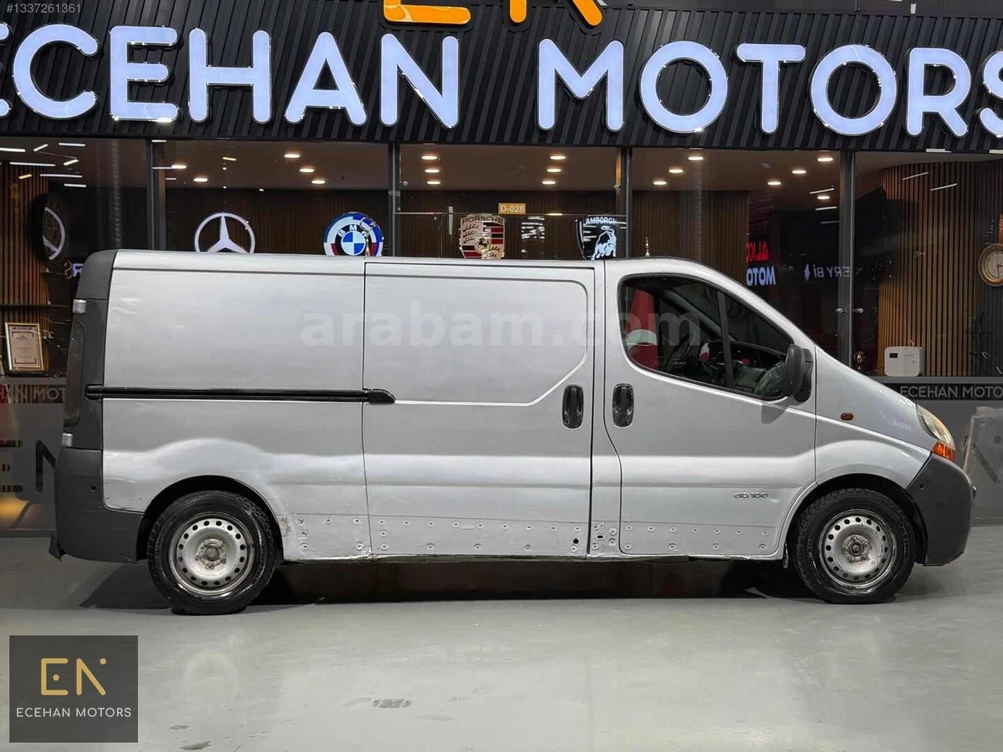 Galeriden Renault Trafic 1.9 DCI Comfort 2007 Model Denizli 287.000 km Gri 6