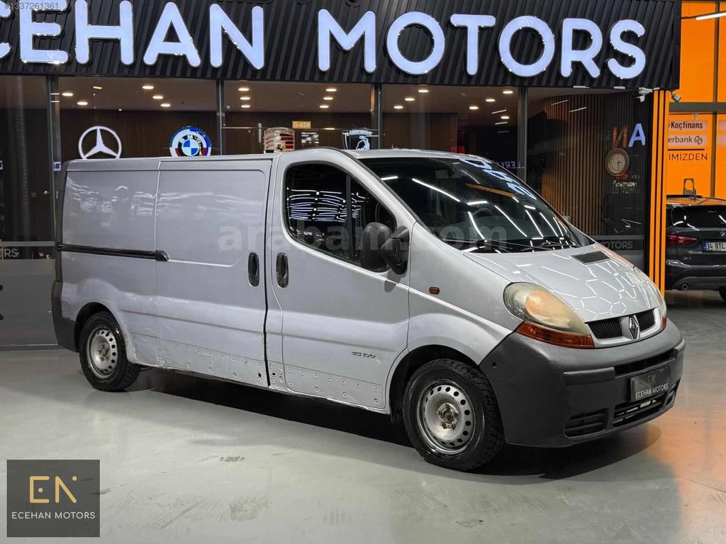 Galeriden Renault Trafic 1.9 DCI Comfort 2007 Model Denizli 287.000 km Gri 5