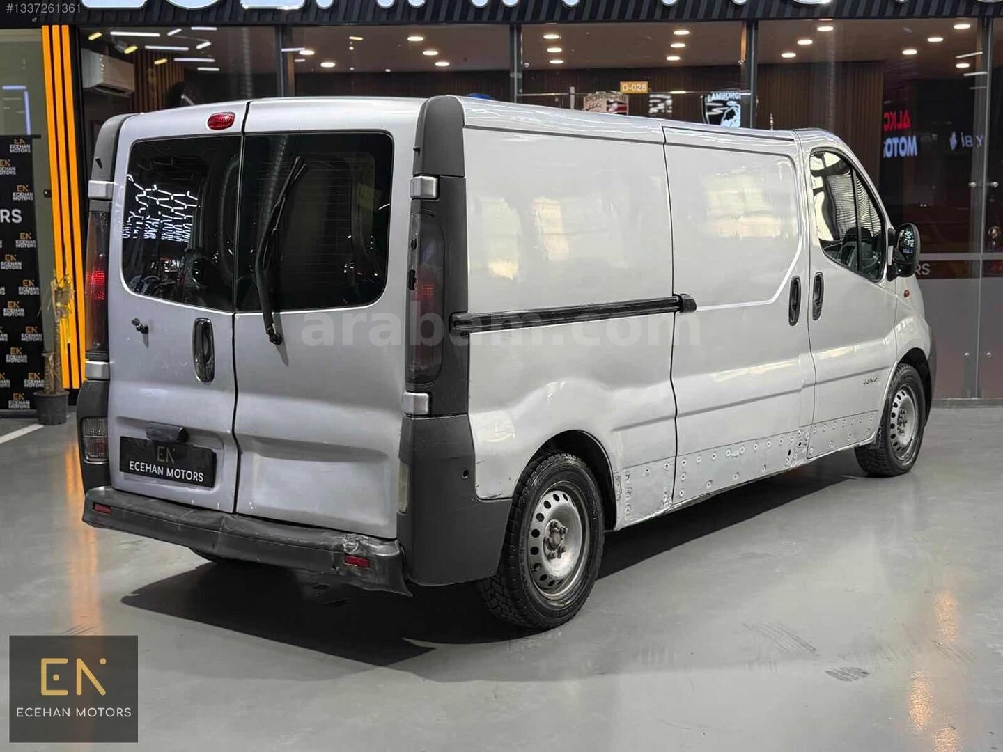 Galeriden Renault Trafic 1.9 DCI Comfort 2007 Model Denizli 287.000 km Gri 7