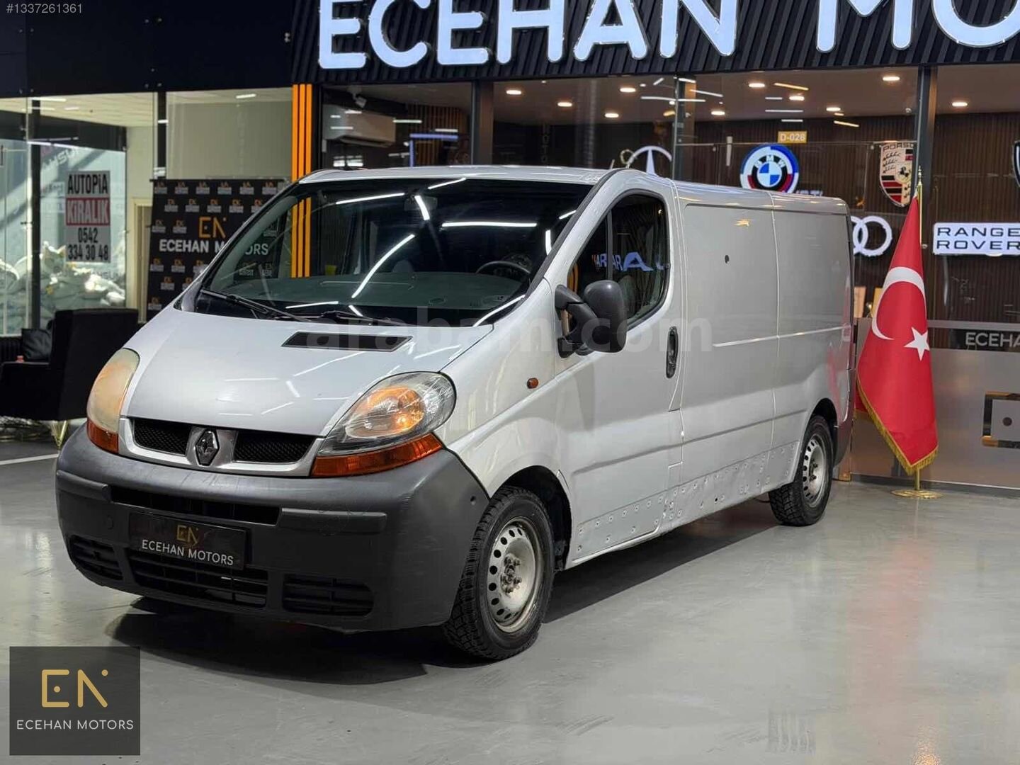 Galeriden Renault Trafic 1.9 DCI Comfort 2007 Model Denizli 287.000 km Gri 4