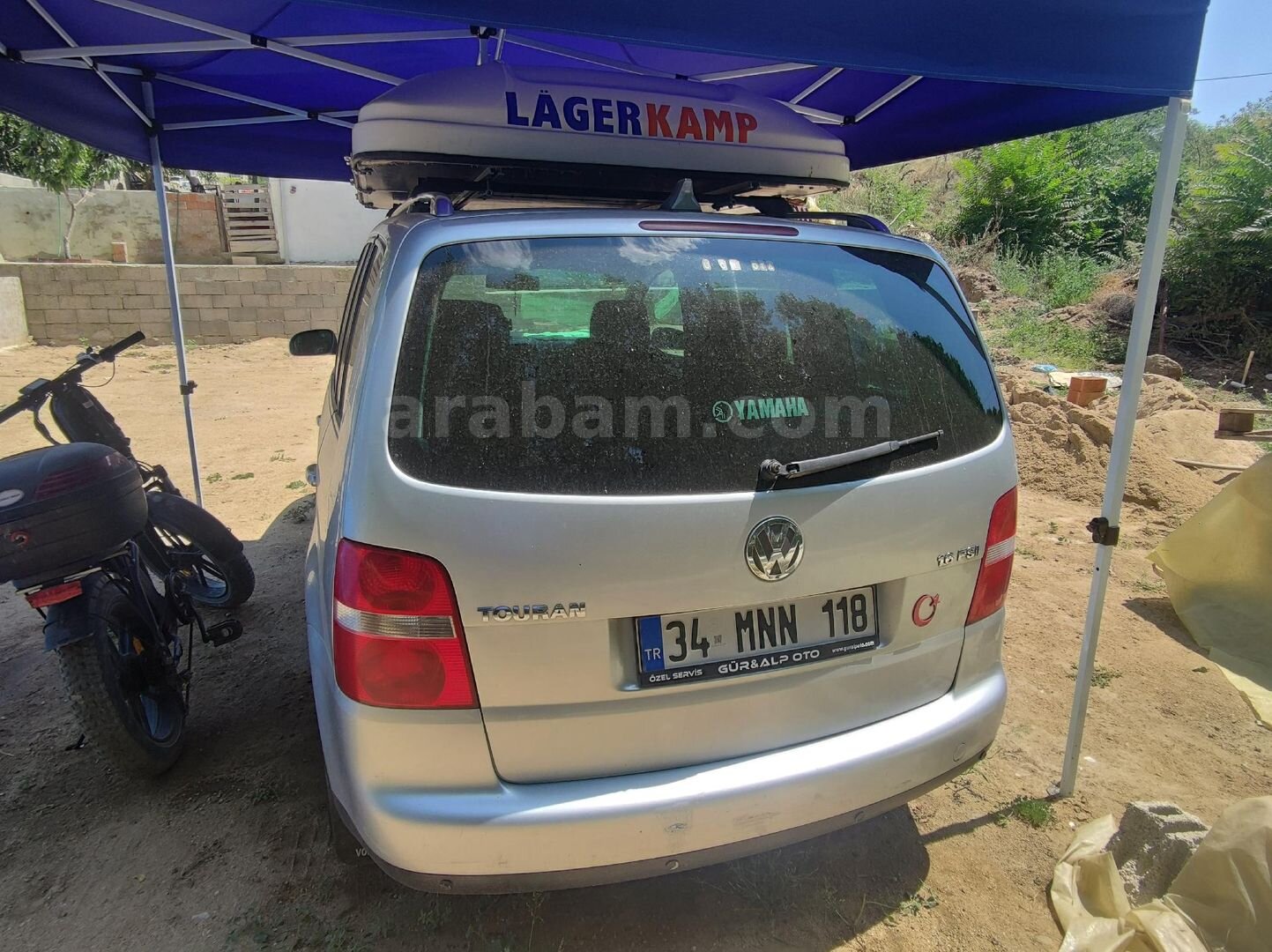 Sahibinden Volkswagen Touran 1.6 FSi Comfortline 2003 Model İstanbul 230.000 km Gri 4