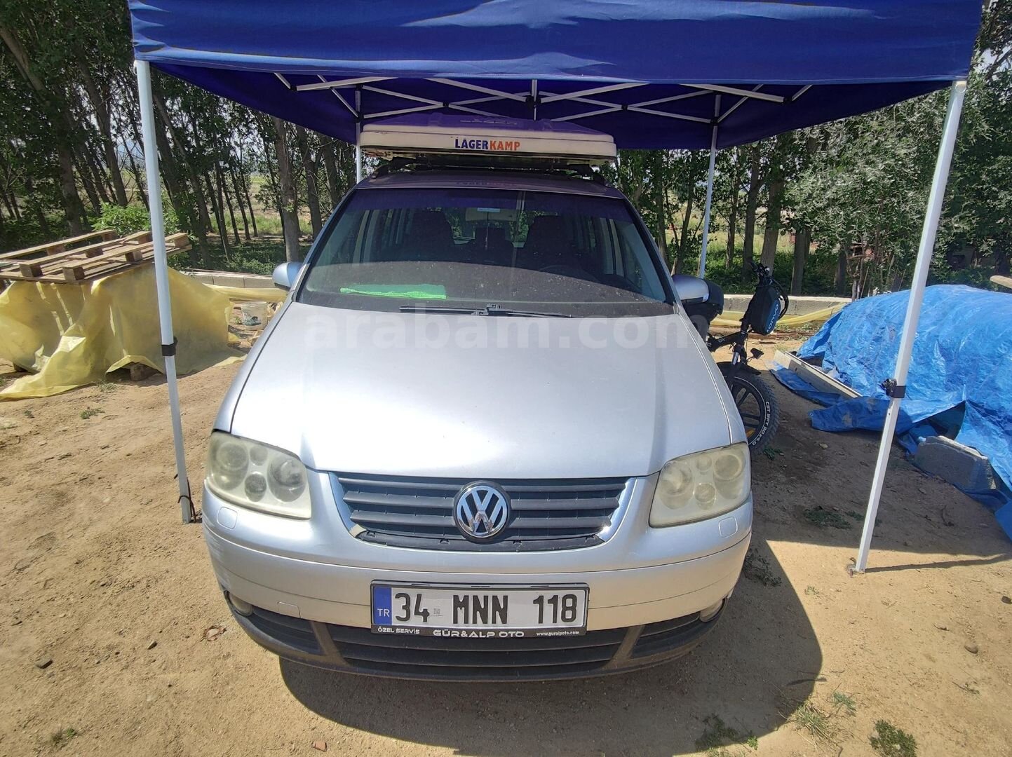 Sahibinden Volkswagen Touran 1.6 FSi Comfortline 2003 Model İstanbul 230.000 km Gri 2