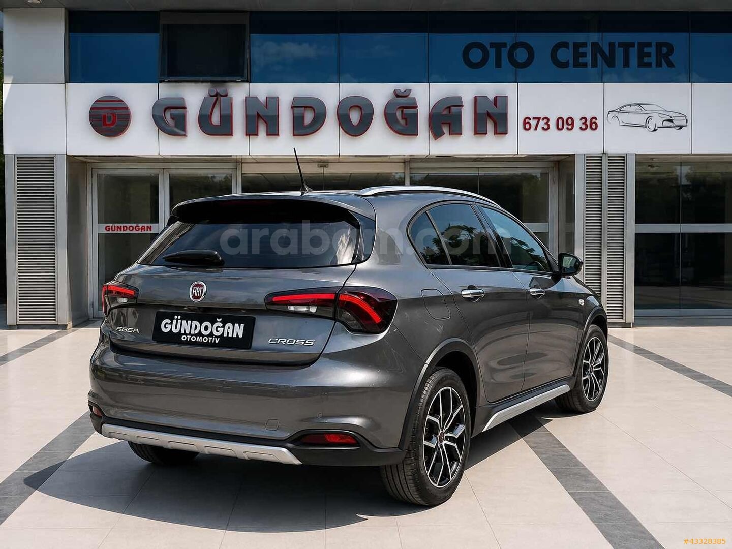 2024 FİAT EGEA CROSS 1.4 LOUNGE 34 BİN KM DE HATASIZ BOYASIZ 3