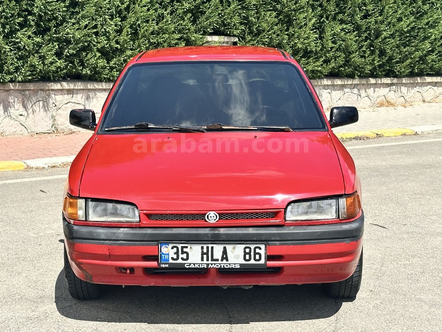 Galeriden Mazda 323 1.6 GLX 1994 Model Uşak 420.000 km Kırmızı 2